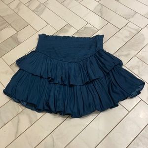 super cute turquoise mustard seed skirt